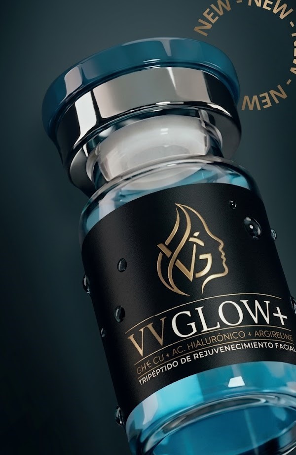 VV Glow+, tripéptido de rejuvenecimiento facial
